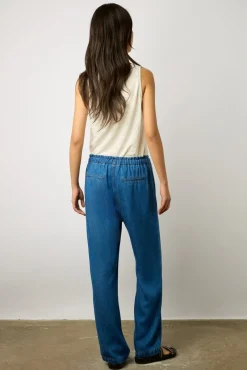 Pantalon Fluide En Denim Jeans - Cylinia<Gerard Darel Online