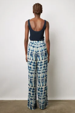 Pantalon Fluide Tie And Dye Encre - Daiana<Gerard Darel Hot