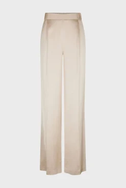 Pantalon Large En Satin Sable - Corine<Gerard Darel Online