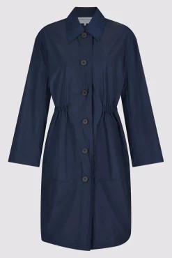 Parka Longue Marine - Sylvie<Gerard Darel Clearance