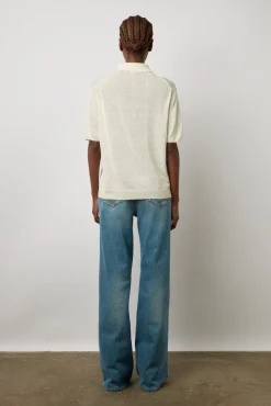 Polo En Lin Melange Ecru - Lana<Gerard Darel Discount