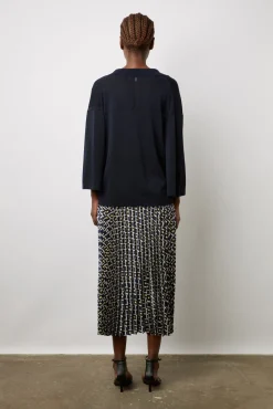 Polo Uni A Details Ajoures Marine - Loelya<Gerard Darel Sale