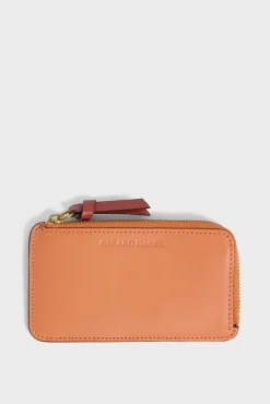 Porte Carte En Cuir Abricot - Cardholder<Gerard Darel Hot