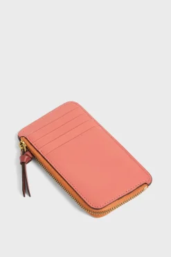 Porte Carte En Cuir Abricot - Cardholder<Gerard Darel Hot