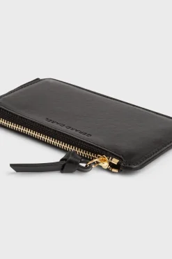 Porte Carte En Cuir Lisse Noir - Cardholder<Gerard Darel Online