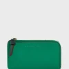 Porte Carte En Cuir Vert - Cardholder<Gerard Darel Outlet