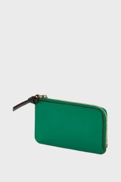 Porte Carte En Cuir Vert - Cardholder<Gerard Darel Outlet