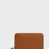 Portefeuille En Cuir Lisse Cognac - Wallet<Gerard Darel Sale
