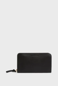 Portefeuille En Cuir Lisse Noir - Wallet<Gerard Darel Hot