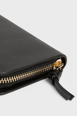 Portefeuille En Cuir Lisse Noir - Wallet<Gerard Darel Hot