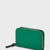 Portefeuille En Cuir Vert - Miniwallet<Gerard Darel Outlet