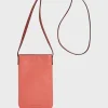 Porte Telephone Cuir Abricot - Ladyphone<Gerard Darel Sale