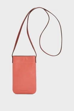Porte Telephone Cuir Abricot - Ladyphone<Gerard Darel Sale