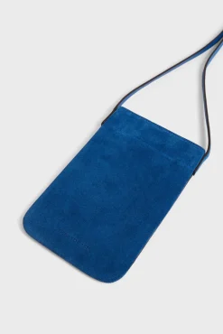 Porte Telephone Cuir Bleu - Ladyphone<Gerard Darel New