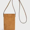 Porte Telephone Cuir Femme Ble Ladyphone<Gerard Darel Online