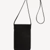 Porte Telephone Cuir Graine Noir - Ladyphone<Gerard Darel Fashion