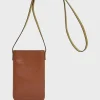 Porte Telephone En Cuir Beige - Ladyphone<Gerard Darel Discount