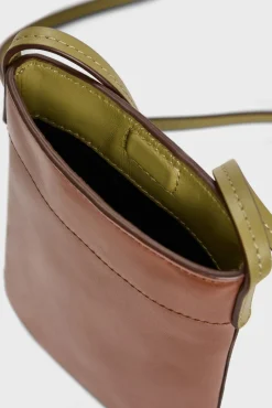 Porte Telephone En Cuir Beige - Ladyphone<Gerard Darel Discount