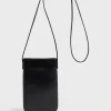 Porte Telephone En Cuir Noir - Ladyphone<Gerard Darel Fashion