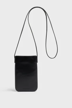 Porte Telephone En Cuir Noir - Ladyphone<Gerard Darel Fashion