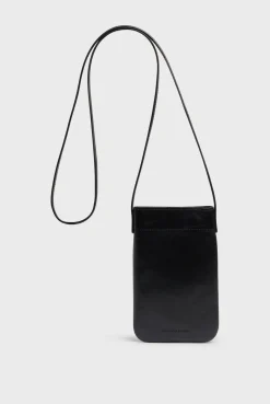 Porte Telephone En Cuir Noir - Ladyphone<Gerard Darel Fashion