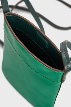 Porte Telephone En Cuir Vert - Ladyphone<Gerard Darel Clearance