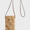 Porte Telephone En Raphia Ficelle - Rosie<Gerard Darel Sale