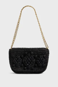 Porte Travers En Raphia Noir - Archie<Gerard Darel Best