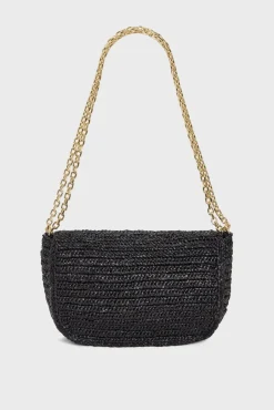 Porte Travers En Raphia Noir - Archie<Gerard Darel Best