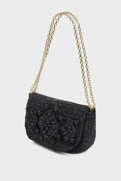 Porte Travers En Raphia Noir - Archie<Gerard Darel Best