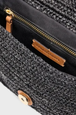 Porte Travers En Raphia Noir - Archie<Gerard Darel Best