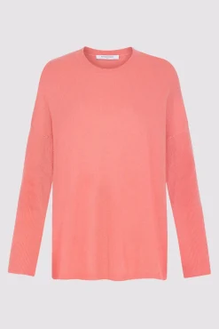 Pull Cachemire A Col Rond Corail - Laurrea<Gerard Darel Outlet