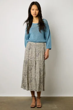 Pull Col Rond Ajoure Jeans - Loreen<Gerard Darel Best