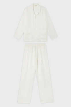 Pyjama En Soie - Ivoire<Gerard Darel Discount