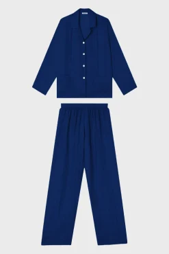 Pyjama En Soie - Marine<Gerard Darel Discount