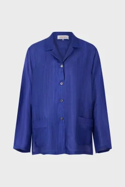 Pyjama En Soie - Marine<Gerard Darel Discount