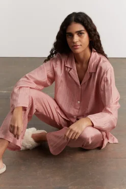 Pyjama En Soie - Vieux Rose<Gerard Darel Hot