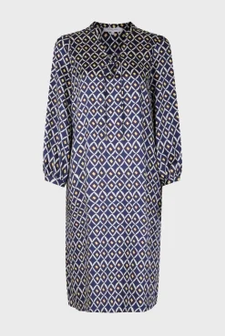 Robe Courte Fluide Imprimee Encre - Ekram<Gerard Darel Discount