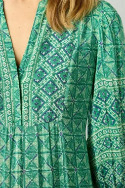 Robe Longue Et Droite Emeraude - Emi<Gerard Darel Fashion
