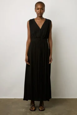 Robe Longue Sans Manche Noir - Elvina<Gerard Darel New