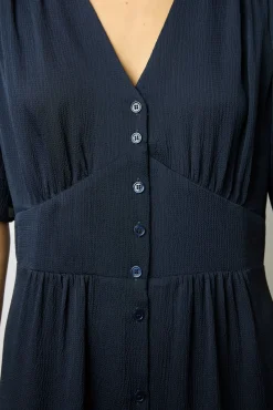 Robe Midi Cintree Marine - Elonie<Gerard Darel Best