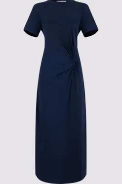 Robe Midi En Jersey Marine - Emmeline<Gerard Darel Sale