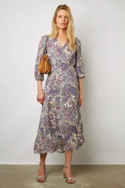 Robe Portefeuille Imprimee Naturel - Edna<Gerard Darel Discount