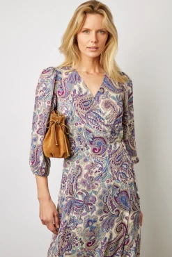 Robe Portefeuille Imprimee Naturel - Edna<Gerard Darel Discount