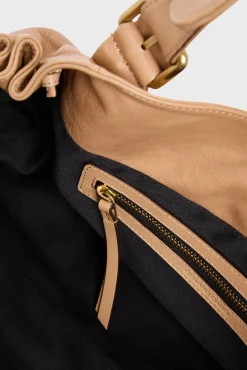 Sac A Main En Cuir Caramel - 24H<Gerard Darel New
