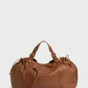 Sac A Main En Cuir De Veau Cognac - 72H<Gerard Darel Outlet