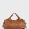 Sac A Main En Cuir De Veau Cognac - 36H<Gerard Darel New