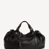 Sac A Main En Cuir De Veau Noir - 72H<Gerard Darel Hot