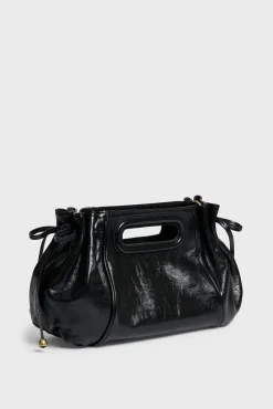 Sac A Main En Cuir Effet Froisse - Mini Dany<Gerard Darel Outlet