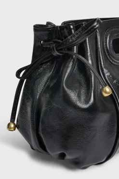 Sac A Main En Cuir Effet Froisse - Mini Dany<Gerard Darel Outlet